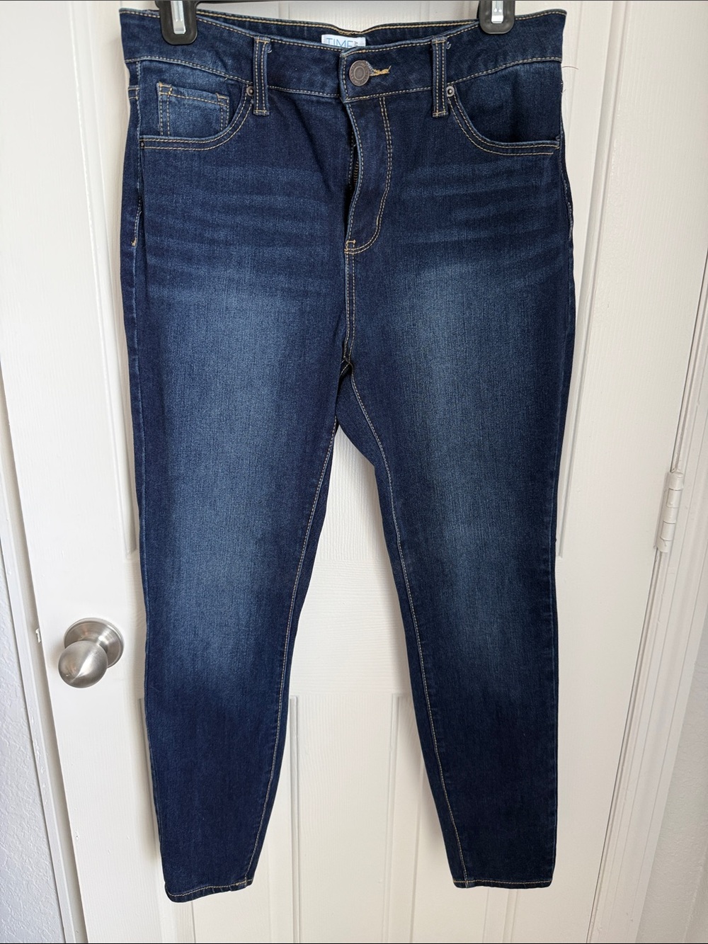 Time and Tru Dark Blue Skinny Jeans